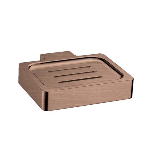 Saboneteira Ace20232 Rose Gold Escovado Rubinettos - Imagem principal - 429f94bb-143b-4af7-9025-5ff4310d5900
