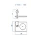 Saboneteira De Parede 4100 Lunna 185  Doro Vecchio Fani - 5e195d9b-f67f-4584-b176-6b1dd079437e