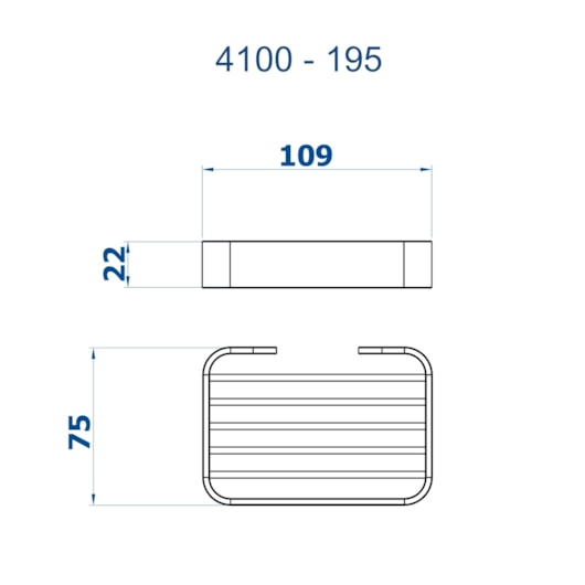 Saboneteira De Parede 4100 Soft 195  Ouro Velho Fani - Imagem principal - f85b0972-72ae-43de-aa3c-44f882ac9843