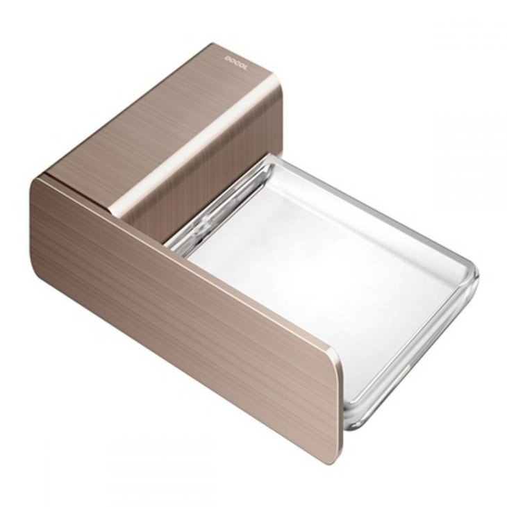 Saboneteira De Parede Flat Cobre Escovado Docol