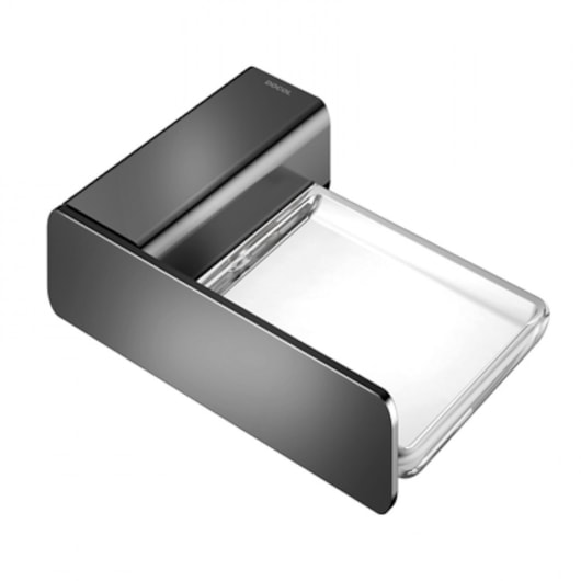 Saboneteira De Parede Flat Grafite Polido Docol - Imagem principal - e5e360af-d76c-489d-bc52-bea8a231c98d
