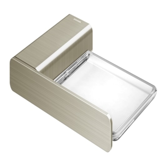 Saboneteira De Parede Flat Ní­quel Escovado Docol - Imagem principal - 38f7c358-7b41-4134-8a0f-58b2f41bb2e5
