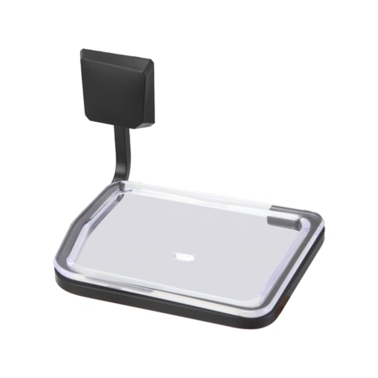 Saboneteira de Parede Preto Matte Meber - Imagem principal - c12b30eb-97aa-4c84-9021-4d630f7a790c
