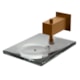 Saboneteira De Vidro Para Parede Bella 220 Rosso Vecchio Fani - 9b07e430-b809-4db1-9cde-1938fd139250