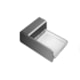 Saboneteira Flat Grafite Escovado Docol - e2143dd6-1146-42c5-8127-dce63afd71af