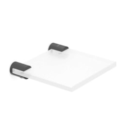 Saboneteira Flow Preto Mate Celite