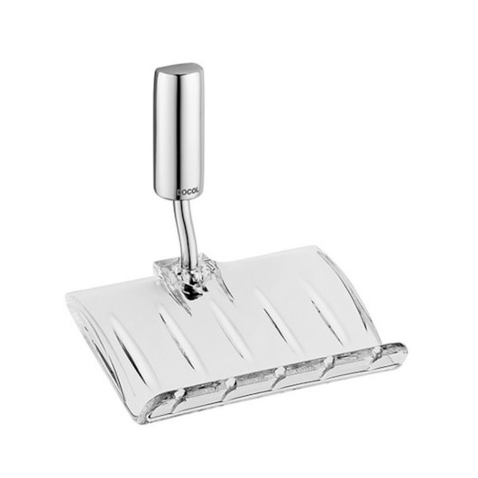 Saboneteira Idea Cromada Docol - Imagem principal - e5d3abf4-2d95-4753-8437-2c3604fecd99