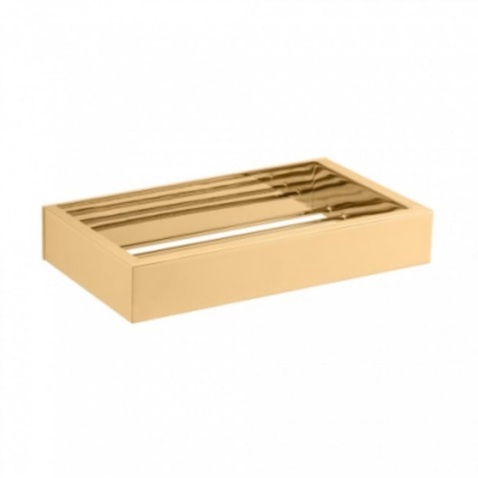 Saboneteira Kr771 Dourado Kromma - Imagem principal - c6267063-22d6-4831-9cf4-ef301fe458d6