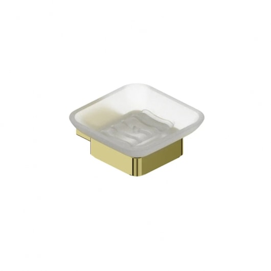 Saboneteira Ouro Escovado Lexxa - Imagem principal - 10d59f55-ae98-473c-8718-cbb1ae1538b6