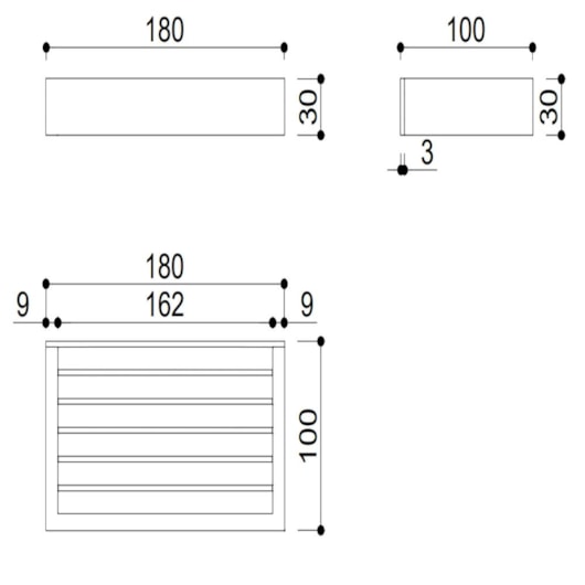Saboneteira Quadratta Kr561 Cromado Kromma - Imagem principal - 715cb6fd-d16c-4d0f-aa8c-be3ad8ac3a5b