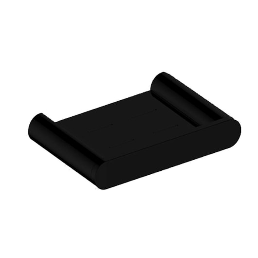 Saboneteira Rbace8331 Black Matte Rubinettos - Imagem principal - 54426c20-6185-4903-a329-d0f6ee8cd638