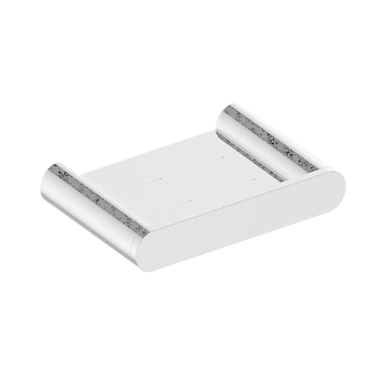 Saboneteira Rbace8331 Branco Matte Rubinettos - Imagem principal - 4cb052c8-12a3-4a19-97f9-e097fb6a7a6e