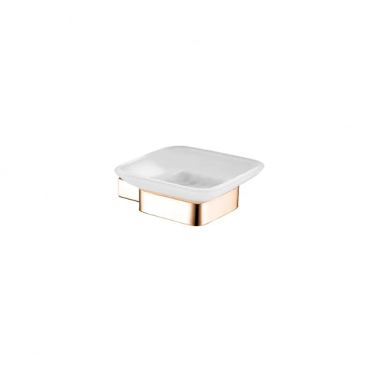 Saboneteira Rose Gold Lexxa - Imagem principal - 32964d3a-237d-4784-89d3-cd9045f73a1b