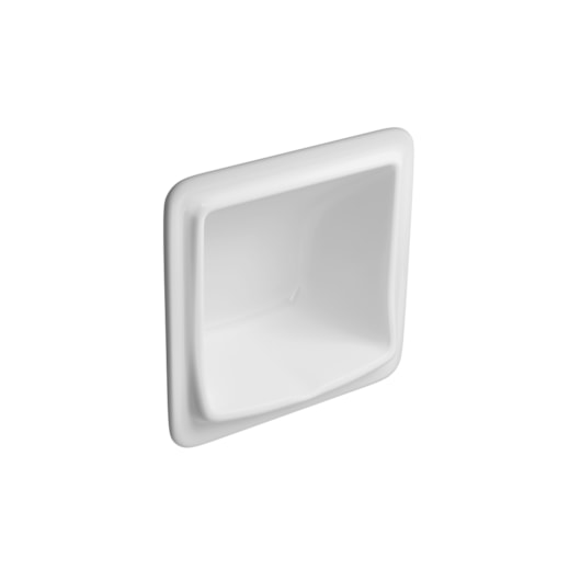 Saboneteira Sem Alça Branco Deca 15x15 cm - Imagem principal - 687de829-fe7b-42ed-9ac5-52dd2e54a47b