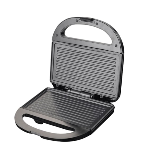 Sanduicheira E Grill Elétrica Essencial 750W Preto Itatiaia 127V - Imagem principal - 1e125aeb-1a86-4fea-bda8-4a995a0f7474