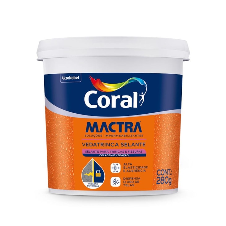 Selador Mactra M1 Vedbem Trinca Coral 0,280kg