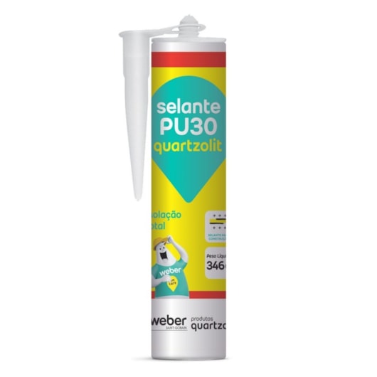 Selante Pu30 310ml Branco Quartzolit - Imagem principal - ec1281ce-ca73-4106-8888-7d350612c324
