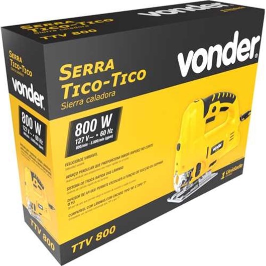 Serra Tico-Tico TTV 800 127 V Vonder - Imagem principal - 16982837-eb4b-4bbc-a5b6-d048774cad4c