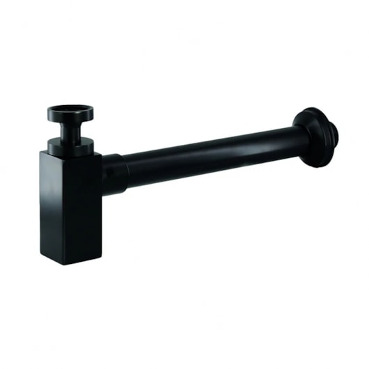 Sifão 1 1/4 Black Matte Lexxa - Imagem principal - 89049a4a-edd2-4374-99fa-6b861af9ba06
