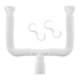 Sifão Extensível Universal Duplo Branco Docol - 6a42a7f9-6a7c-42a0-b901-5d611795c54c