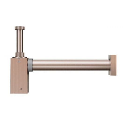 Sifão Para Lavatório Square Cobre Escovado Docol - Imagem principal - c88084ca-3841-4757-a85c-066a9b2cc9b5