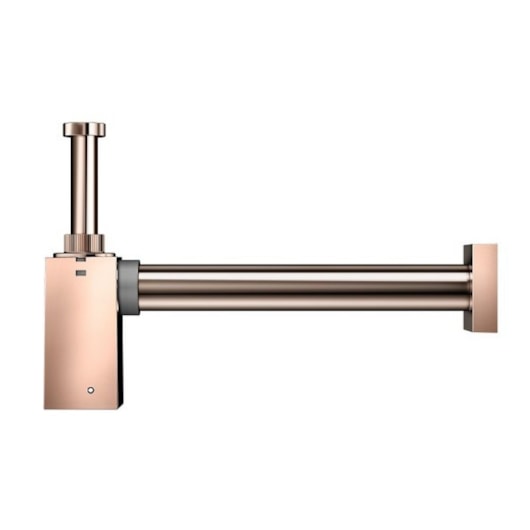 Sifão Para Lavatório Square Cobre Polido Docol - Imagem principal - 705a5183-3d09-4e3a-8d56-cca6a57cfb3c