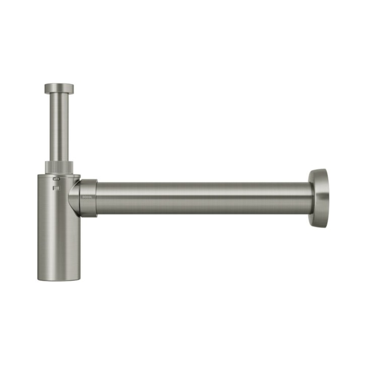 Sifão Para Lavatório Top Níquel  Escovado Docol