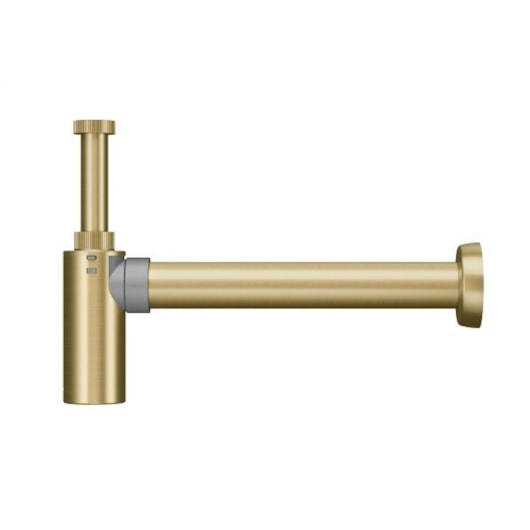 Sifão Para Lavatório Top Ouro Escovado Docol - Imagem principal - 776ebe89-6807-4522-aa02-bb38359163c0