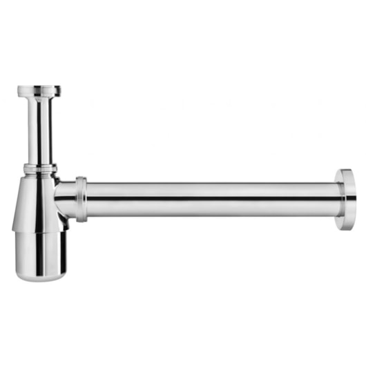 Sifão Para Tanque Com Copo Cromado Docol - Imagem principal - 9313ceb8-8855-458e-a48b-e2215da11556