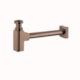 Sifão Quadrado Para Lavatório Com Válvula 11/4 Rb300 Rose Gold Escovado Rubinettos - cf0171a9-94bf-4a91-a5cb-802f90e839d5