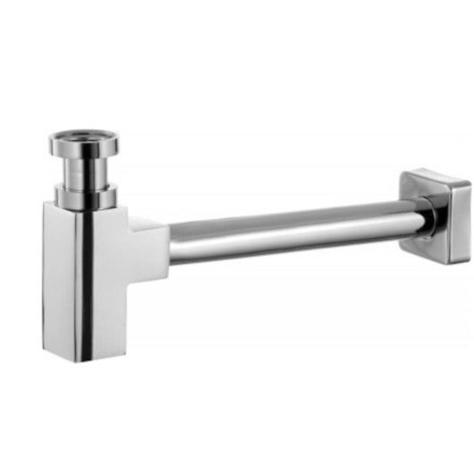 Sifao Quadrado Para Lavatório Rb300 1 1/4 Cromado Rubinettos - Imagem principal - 0a47c925-0804-470a-aca5-cfe5596a3574