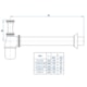 Sifão Regulável Para Cozinha 1.1/2x2 Cromado Fani - 04ac335c-cb36-46ee-aeca-ffeb661a2f45