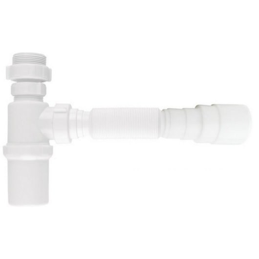 Sifão Universal Com Copo Branco Amanco - Imagem principal - 3a3d4be2-3c5d-4eaf-94a6-a1d4330e8ae0