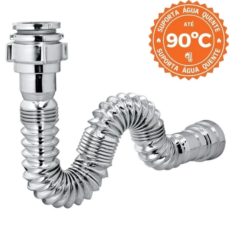 Sifão Universal Compacto 1a1.1/2 Cromado Astra