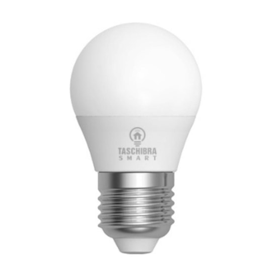 Smart Lâmpada WI-FI  Led 6W Bolinha G45 RGB Taschibra - Imagem principal - 52d7515e-bea8-4413-8332-8cda4658dc94