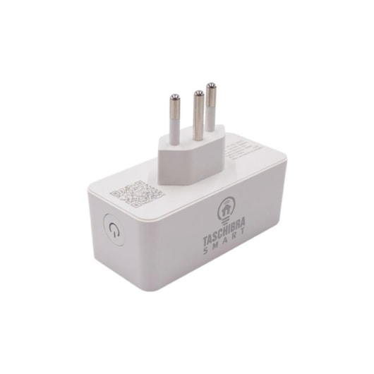 Smart Plug WI-Fi 16A Taschibra - Imagem principal - 65e31f95-98b9-4168-90a9-81bffb0e85ca