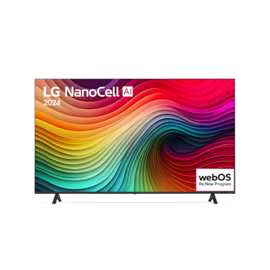 Smart TV Nanocell AI NANO80 4K 55 Polegadas LG  - Imagem principal - 628722f8-1e1f-416e-b04f-ab1641d09073