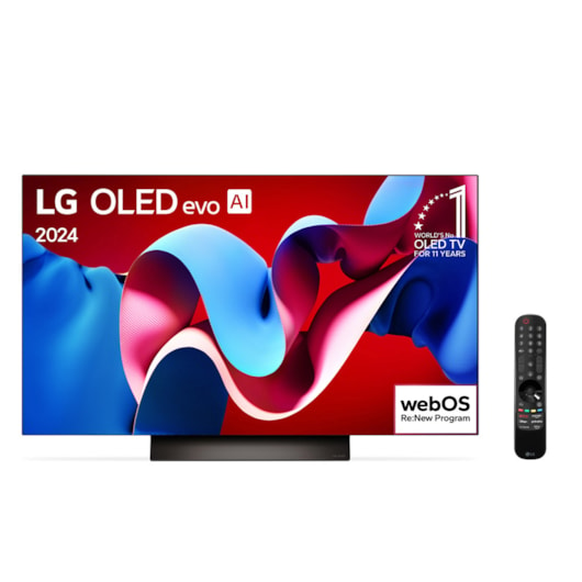 Smart TV Oled Evo 4K C4 48 Polegadas LG - Imagem principal - 950dd0e6-7dda-435e-b0f7-e6997d4e7f9b