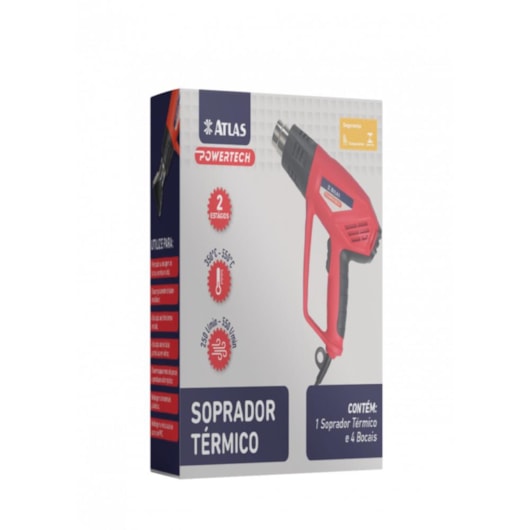 Soprador Termico Atlas 1500W 127V - Imagem principal - 7836b07a-5a79-48f7-b8c6-0c0008acae31