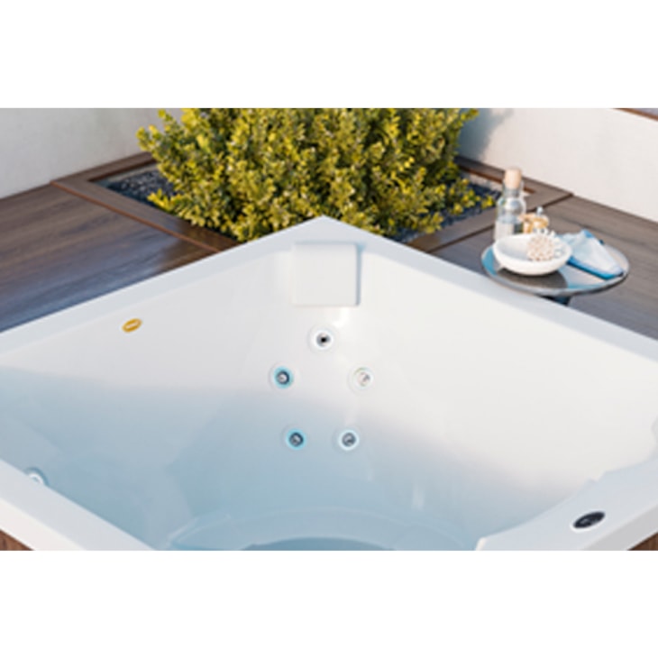 Spa 4 Lugares Com Aquecedor J185 Vip Jacuzzi 180x180x89cm