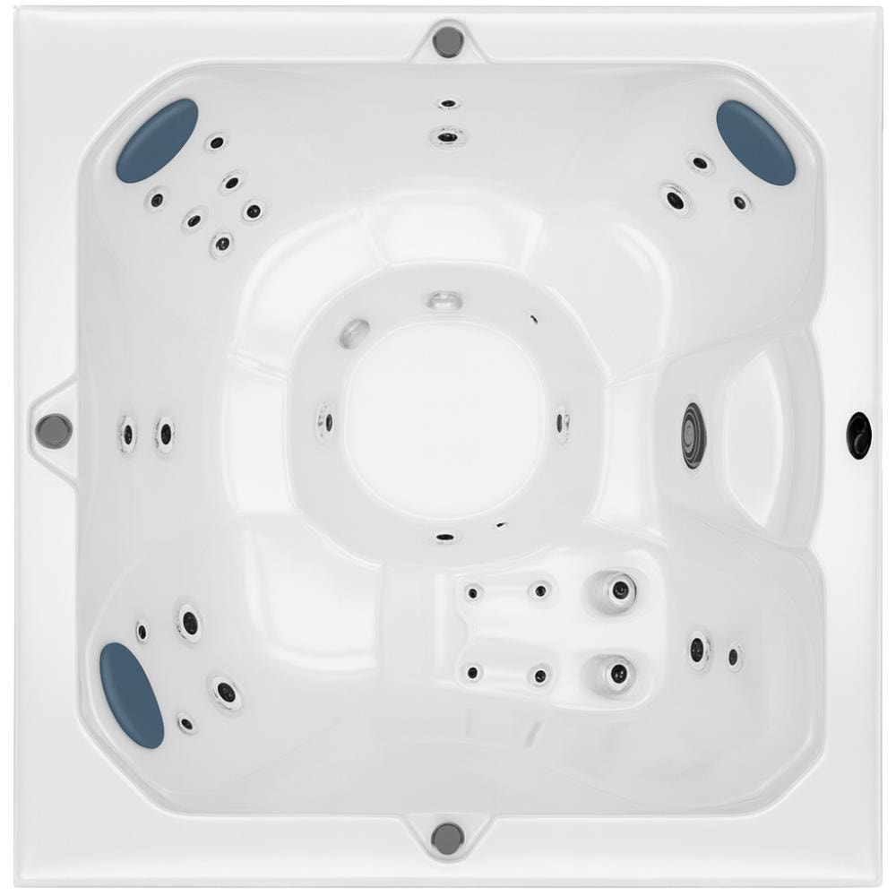 ゆー Spa 7 Lugares Com Aquecedor J195 Jacuzzi 180cm X 180cm X 89cm