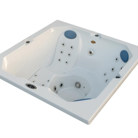 Spa 5 Lugares Com Aquecedor J195-L 60hz Jacuzzi 180cm X 180cm X 89cm - Imagem principal - 47ba7c01-20b1-4d7f-9978-8e4195e75f88