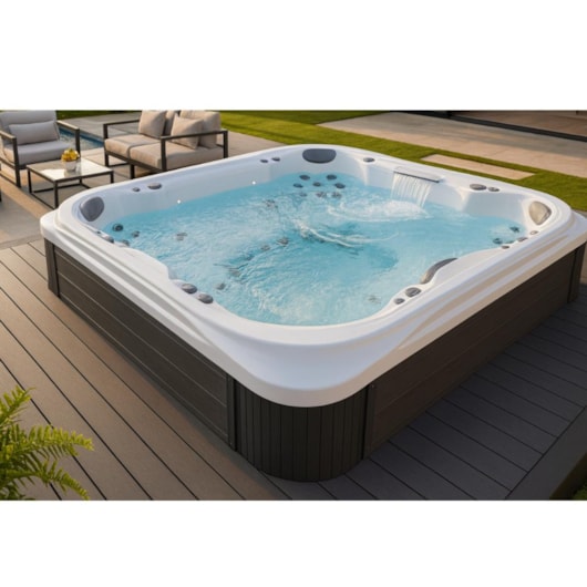 Spa 8 Lugares Com Aquecedor J495 Jacuzzi 231cm X 279cm X 95,50cm -111cm(fundo) - Imagem principal - 510a93b7-3055-4f52-9258-7f75b3631d22