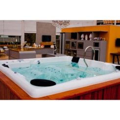 Spa 8 Lugares Space Spacril Standard 246x246cm Ouro Fino
