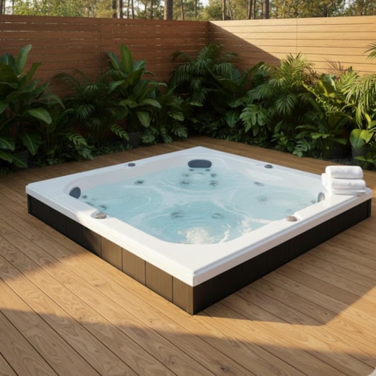 Spa Com Aquecedor J220 60hz Jacuzzi 210cm X 210cm X 91cm - Imagem principal - 1faa6899-74c8-4980-838d-b7db8a14fbed