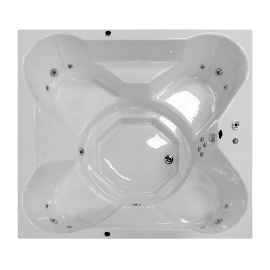 Spa Com Hidromassagem Flow Spacril Standard Verde Marmorizado Ouro Fino - Imagem principal - f265c310-8aeb-4b1a-9631-59576591a20e