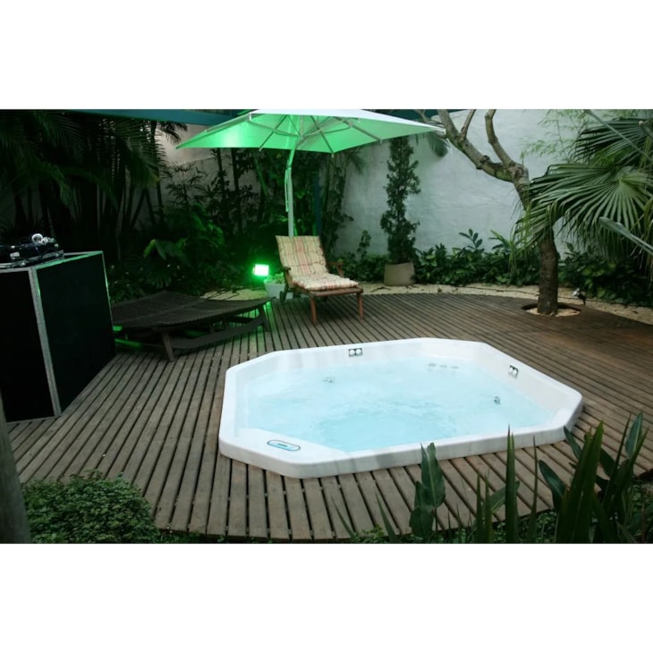 Spa De Acriílico 8 Pessoas Com Aquecedor Meridian Jacuzzi 214x214cm 