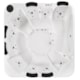Spa De Acrílico 6 Pessoas Bahamas 5 Gran Luxo 228x228cm Astra - d8a3b0f2-52af-4fa2-8cc5-24b523a35465
