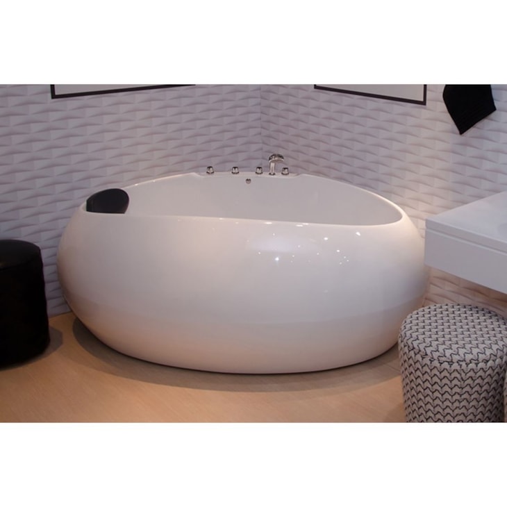 Spa De Acrílico Individual Vancouver Gran Luxo 180x108cm Astra
