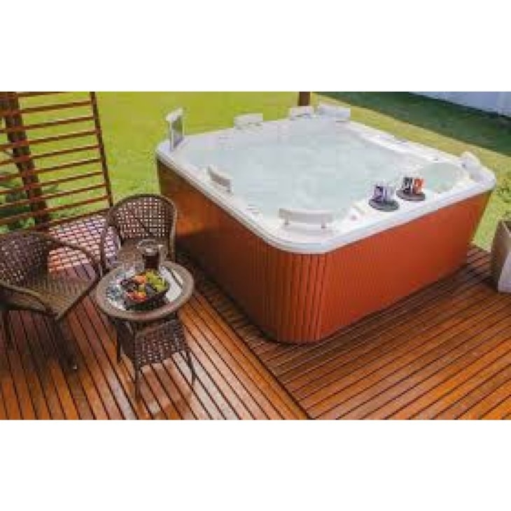 Spa De Acrílico Para 10 Pessoas Sirena 1 Standard 221x221cm Astra